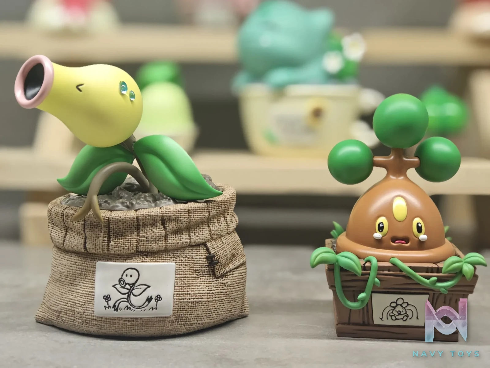 BBD Studio – Pokémon Pot #3 Bellsprout & Bonsly