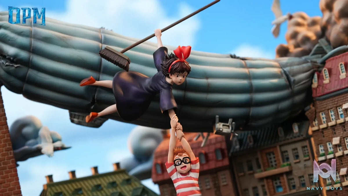 OPM Studio – Hayao Miyazaki Desktop Series 016 Magic Restored Kiki’s Delivery Service