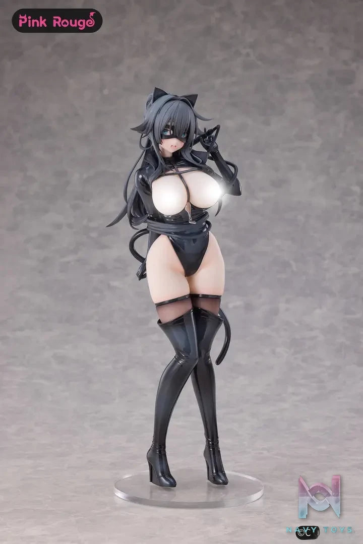 Pink Rouge – Cat Woman Happy-chan 1/6 Figure (Licensed)