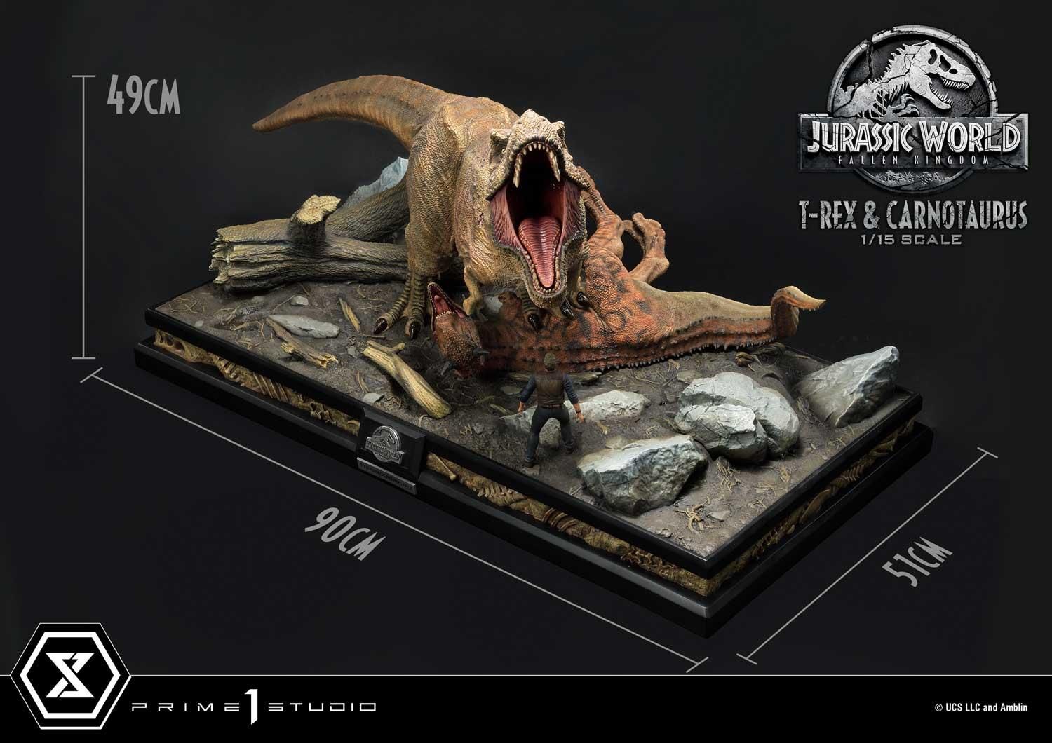 Tyrannosaurus - Rex & Carnotaurus - Jurassic World - Prime 1 Studio resin statue Prime 1 Studio anime figure