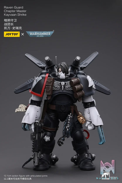 JOYTOY – 1/18 Raven Guard Chapter Master Kayvaan Shrike JT6427 (Licensed)
