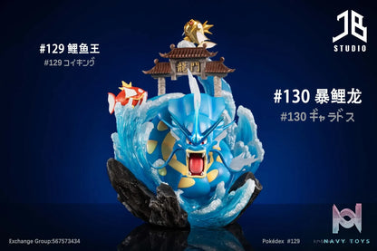 JB Studio – Pokemon Evolution Set #147 Magikarp & Gyarados