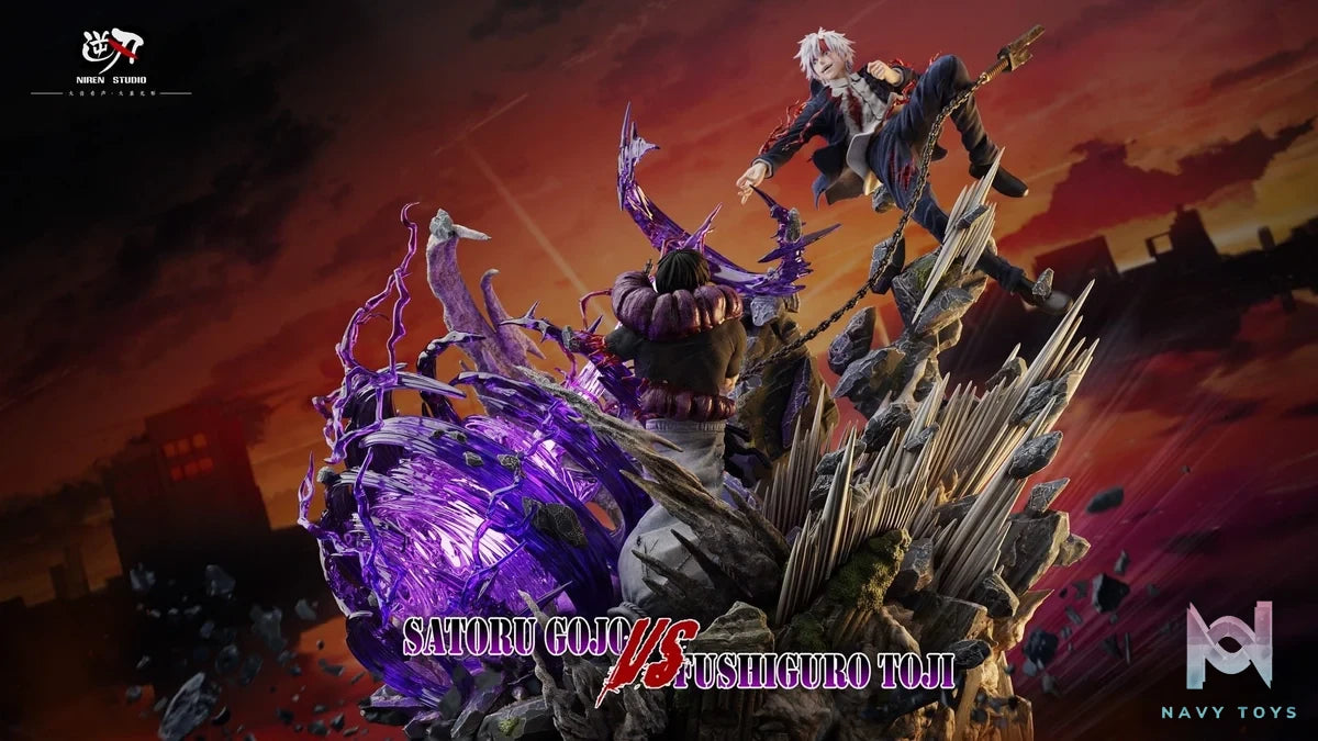 Gojo Satoru vs Toji Fushigiro - Jujutsu Kaisen - Niren Studio resin statue Niren Studio anime figure