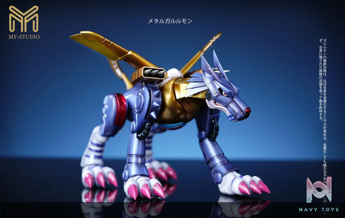 Mine Studio – Digimon Bright and Dark Round 2 – MetalGarurumon & DarkGarurumon