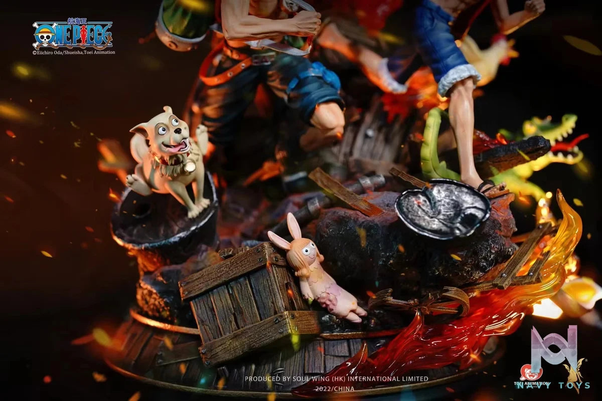 ACE,SABO,LUFFY Soul Wing Studio resin statue Soul Wing Studio anime figure