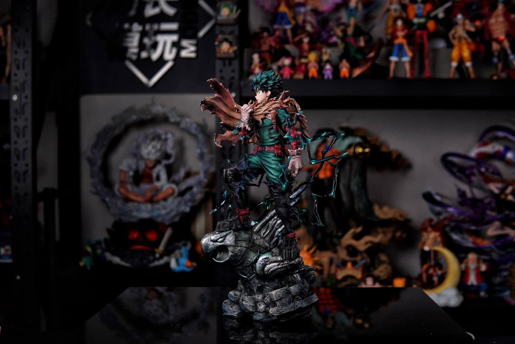 Dark Deku resin statue Heroes Studio anime figure