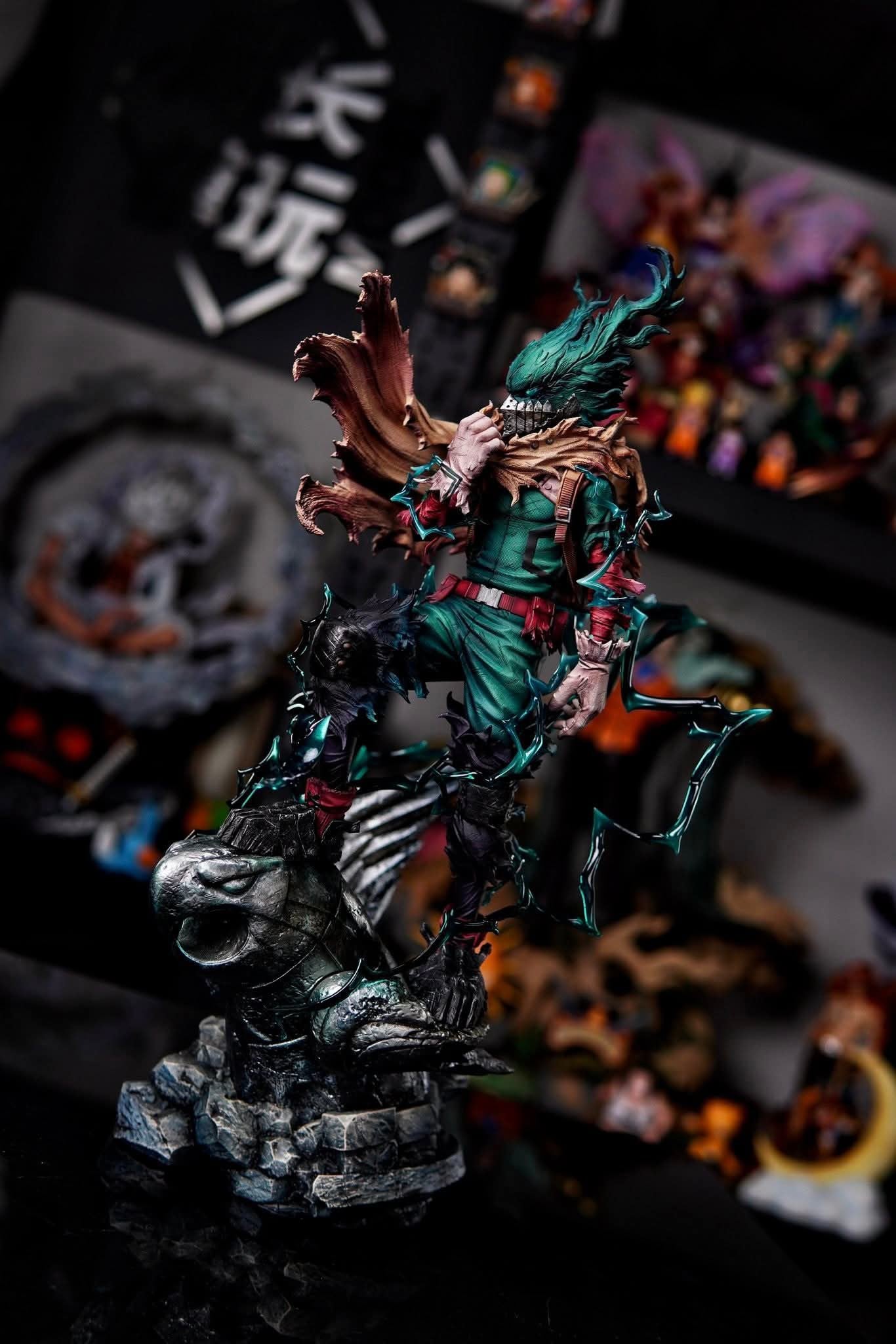 Dark Deku resin statue Heroes Studio anime figure
