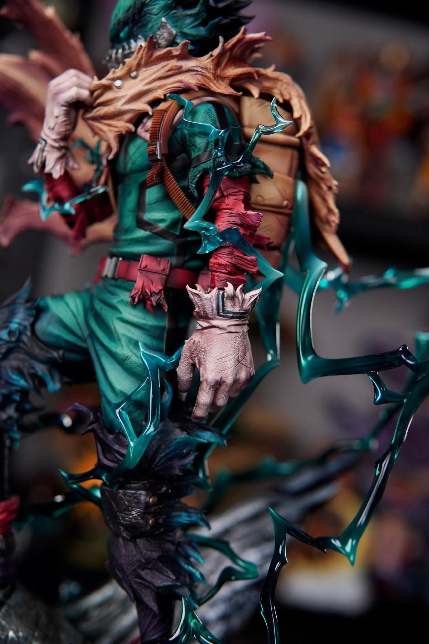 Dark Deku resin statue Heroes Studio anime figure