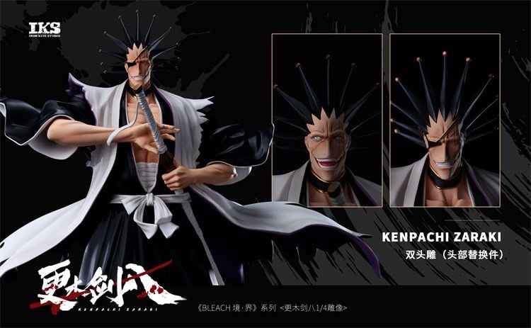 Kenpachi Zaraki - Bleach - Iron Kite Studio resin statue Iron Kite Studio anime figure
