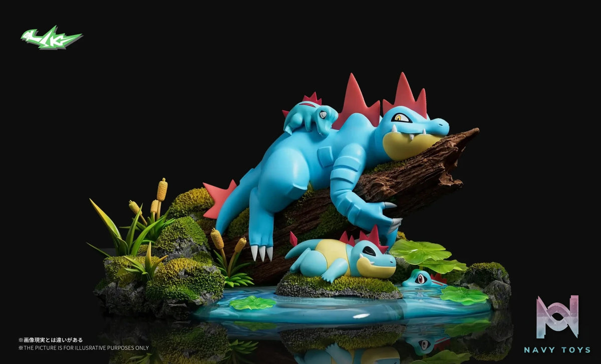 SK Studio – Pokémon Feraligatr Evolution Set