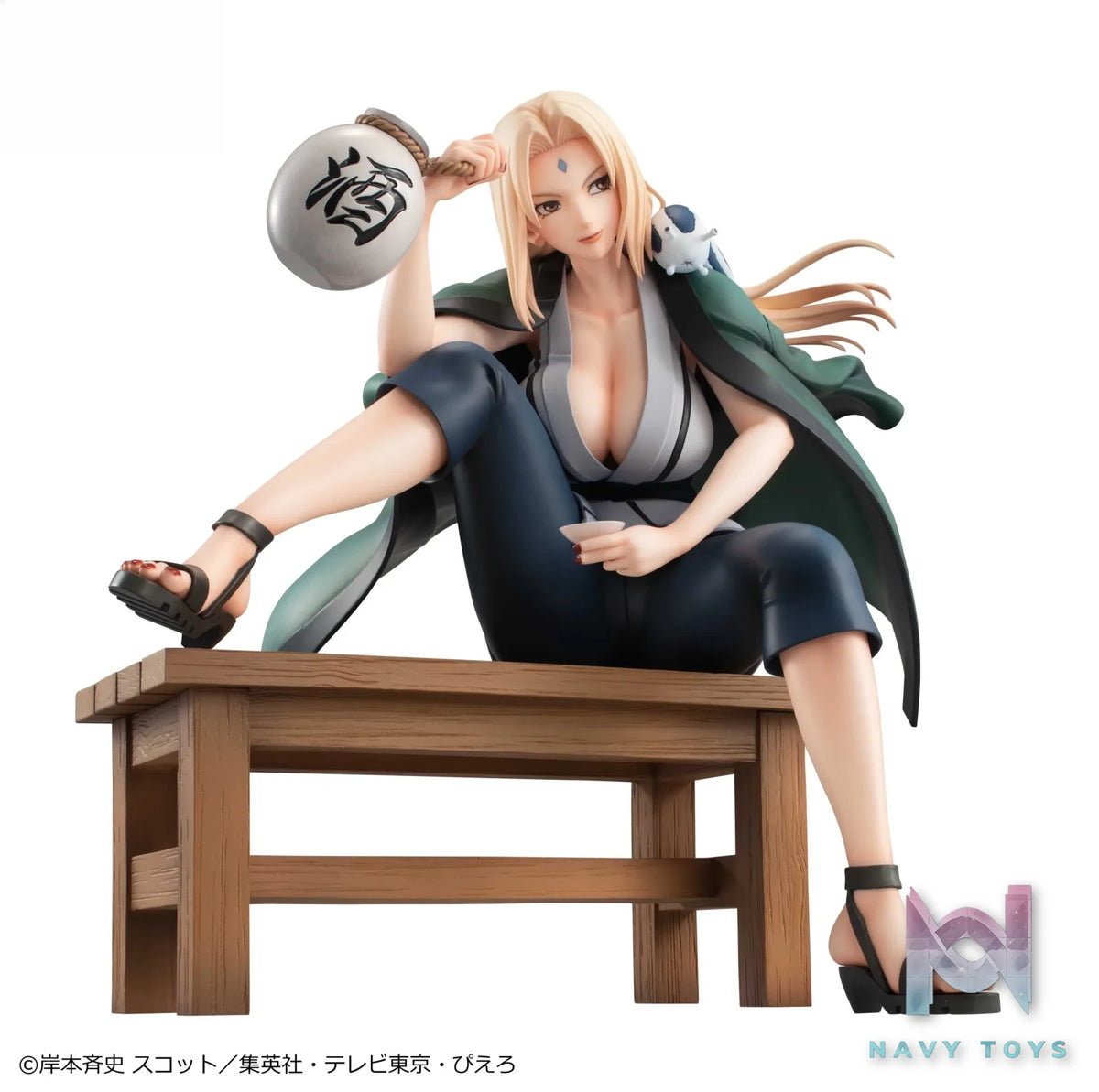 Megahouse – NARUTO Gals NARUTO Shippuden Tsunade Ver.2 Complete Figure (Licensed)