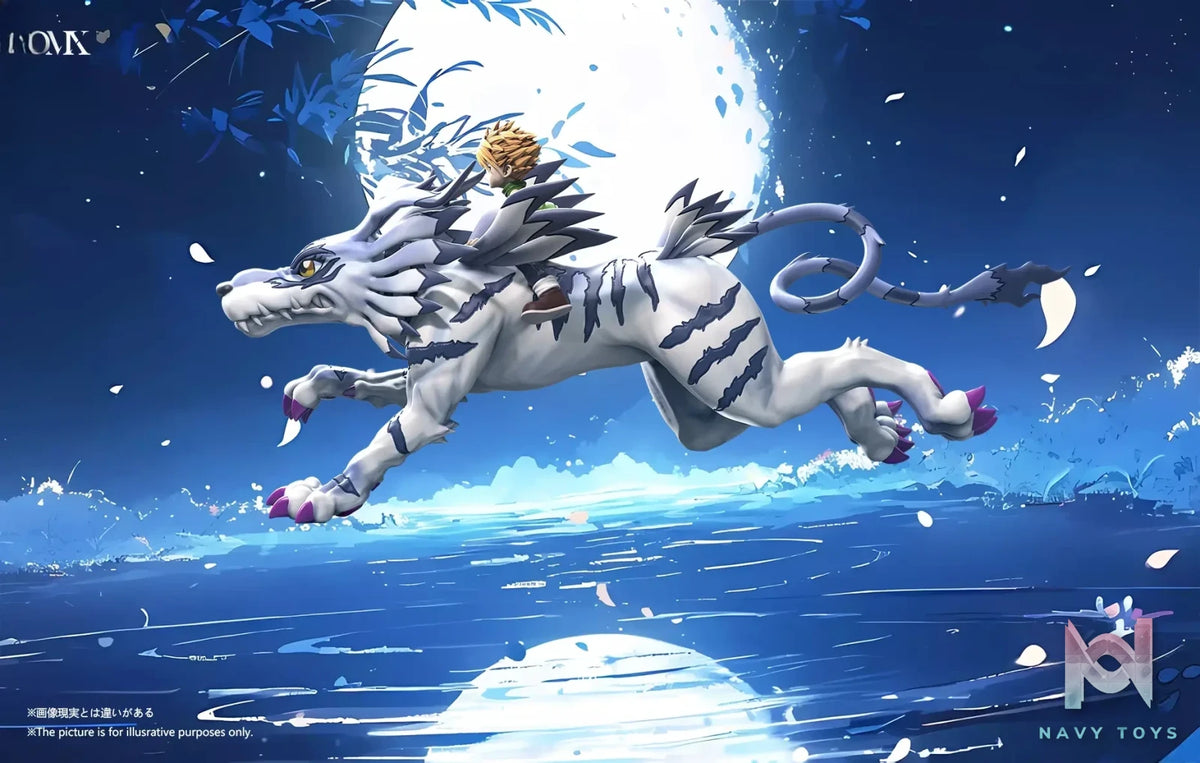 DMX Studio – Digimon Riding Series 7th Series Garurumon & Yamato Ishida