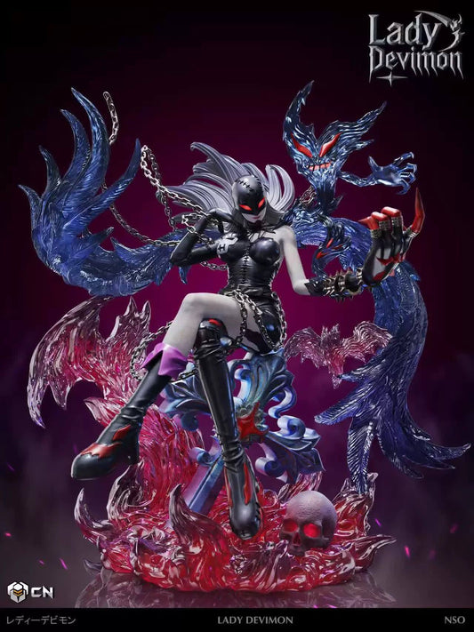 Lady Devimon resin statue CN studio anime figure