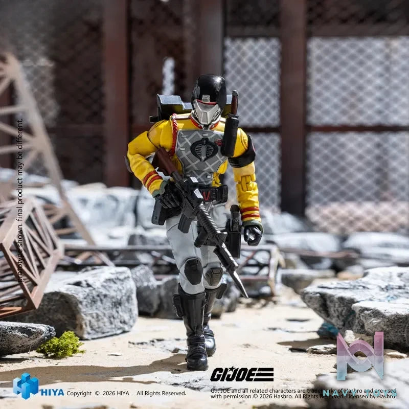 Hiya Toys – EXQUISITE MINI Series G.I. Joe Crimson Guard (Python Patrol Version) 1/18 Scale Action Figure (Licensed)