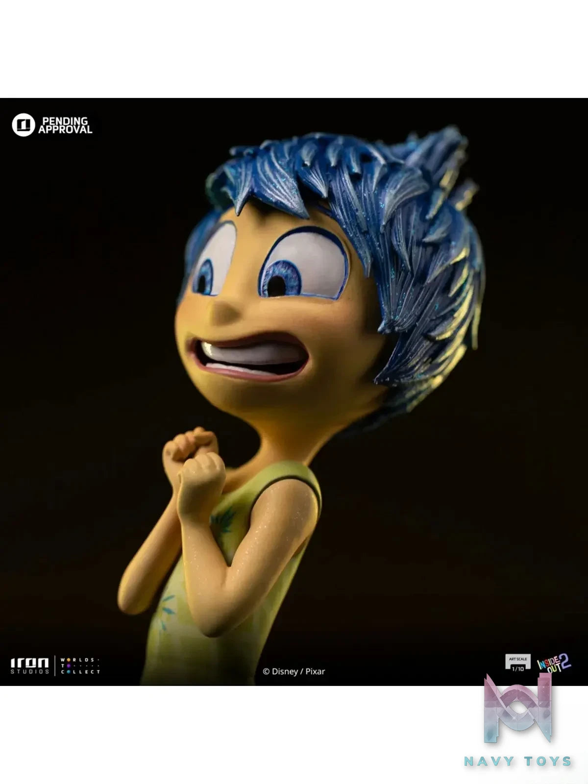 Iron Studio – Inside Out 2 Joy DSNEY112724-10 & Anxiety DSNEY112824-10 (Licensed)