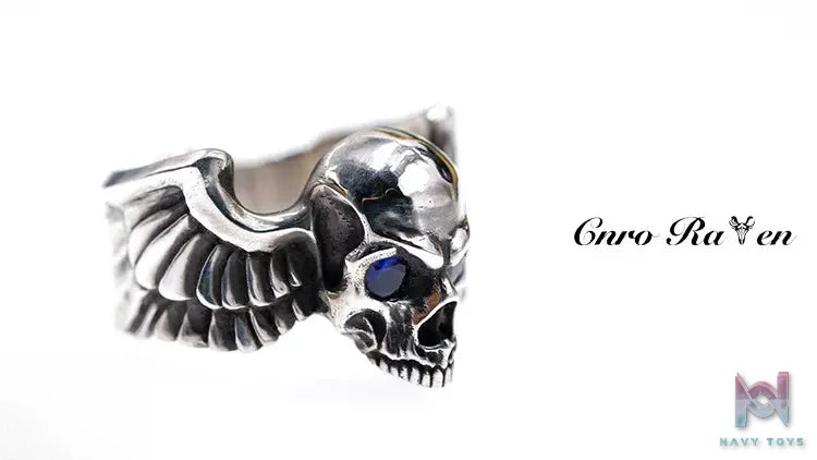 Raven Studio (silver jewelry) – Original “Wings of Faith” Handcrafted Gilded Ring Original