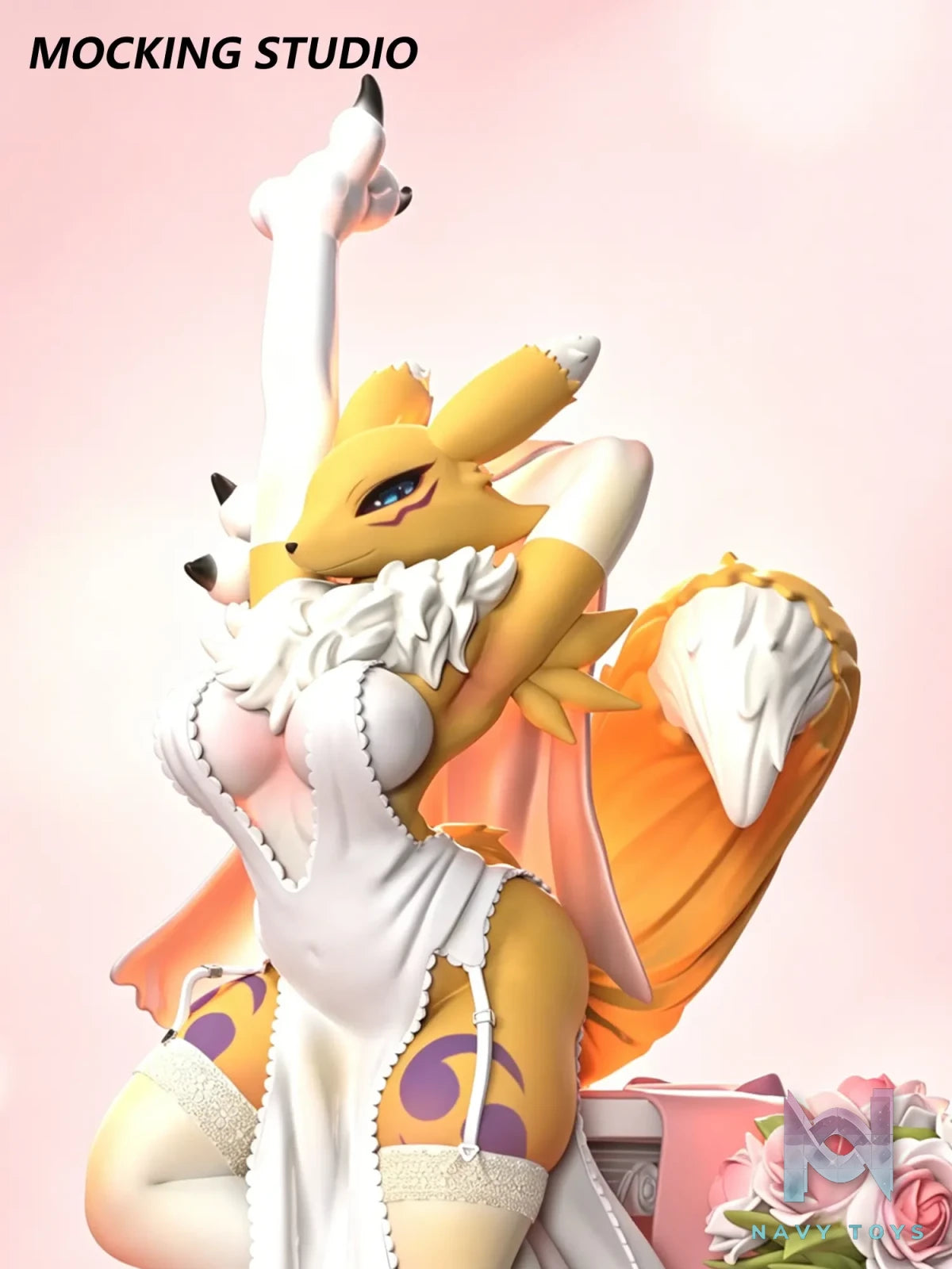 Zhu Yi Wan Jia Studio – Renamon in Wedding Dress Digimon