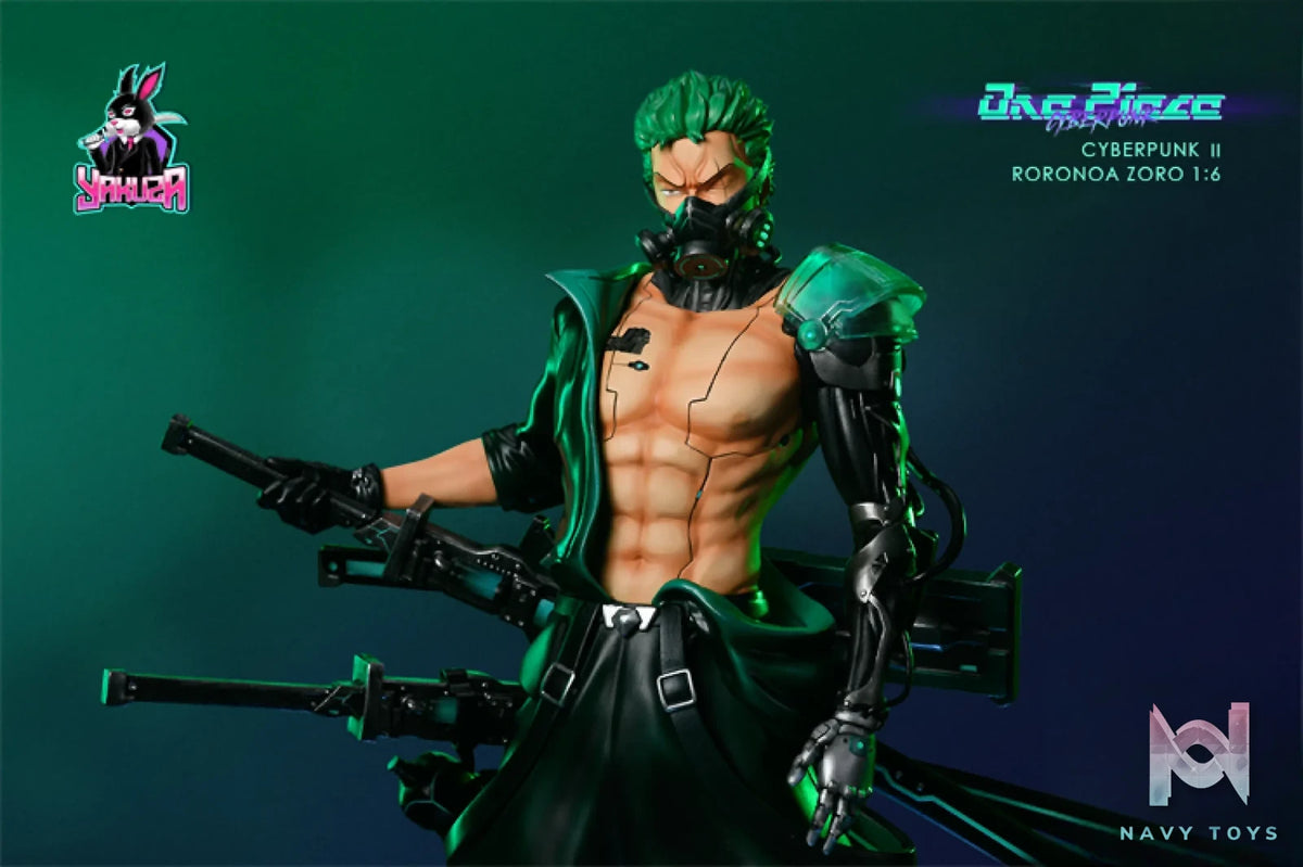 Yakuza Studio – One Piece Cyberpunk Series Roronoa Zoro