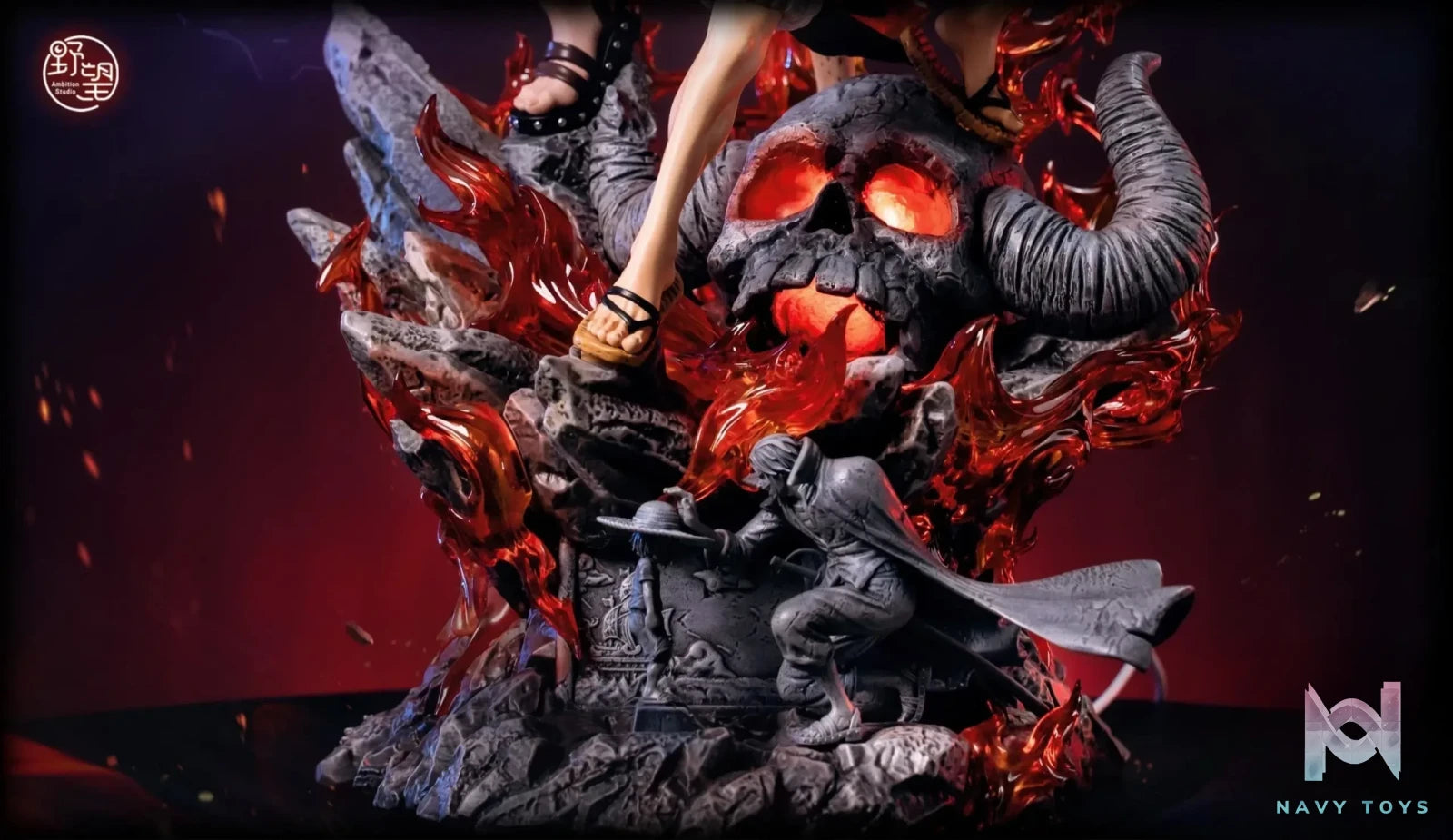 Ambition Studio – One Piece Legacy and Bond Series #1 — Luffy & Shanks