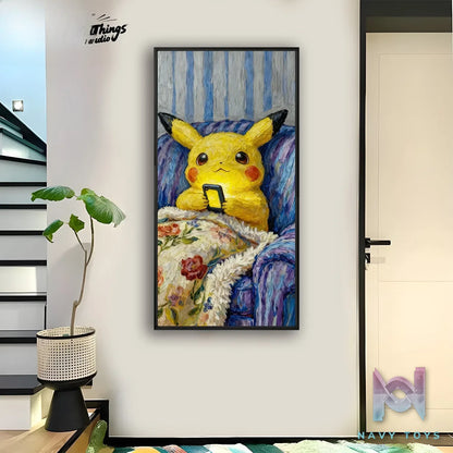 Wonder Things Studio – Van Gogh Pokémon Oil Painting #05 Pokémon