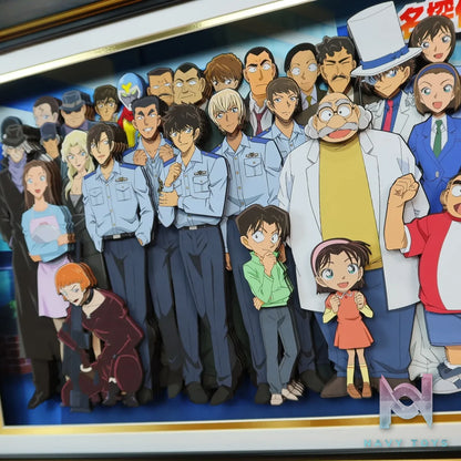 KALA HOME Studio – Detective Conan Multiple Characters #05 3D Decorative Painting Detective Conan