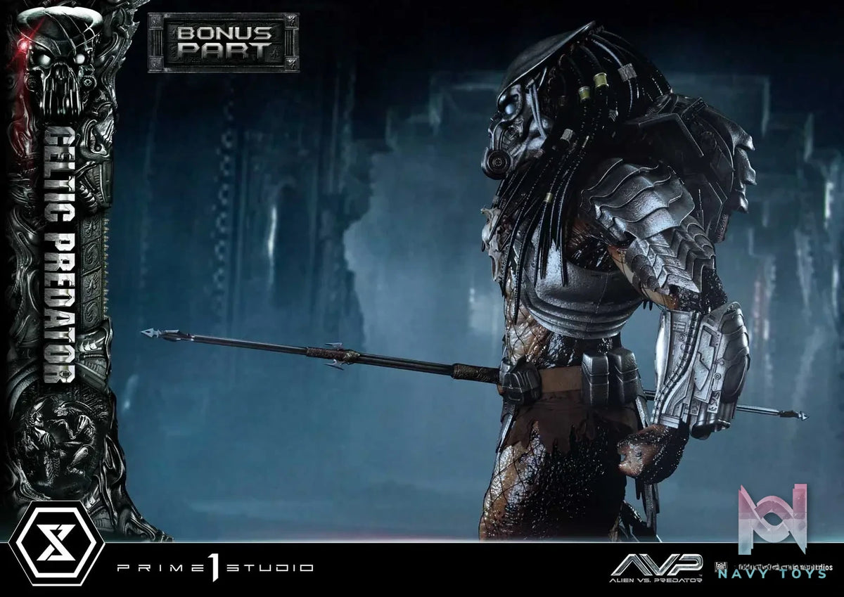 Prime 1 Studio Museum Masterline Alien vs. Predator Celtic Predator MMPR-05 MMPR-05S