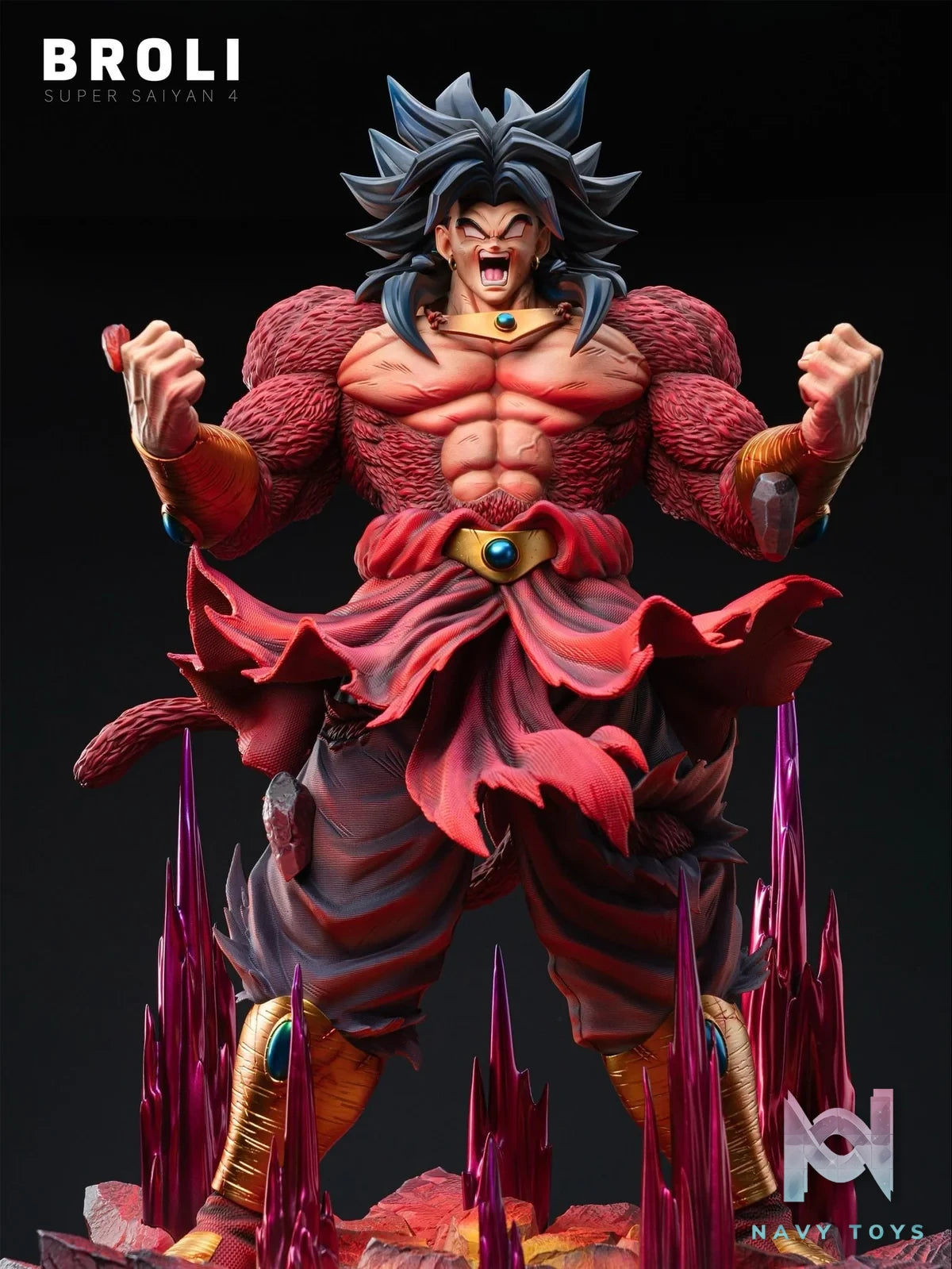Broly Super Saiyan 4 - Dragon Ball - Dark Eyes Studio resin statue dark eyes Studio anime figure