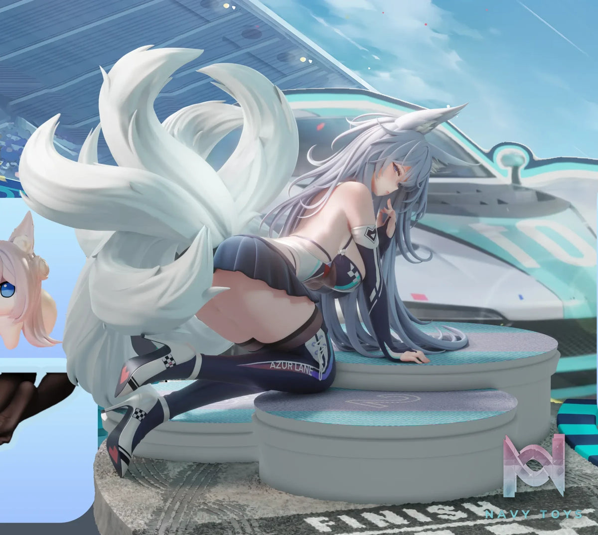 MoMo House Studio – Azur Lane Roaring Silver Wheel Shinano
