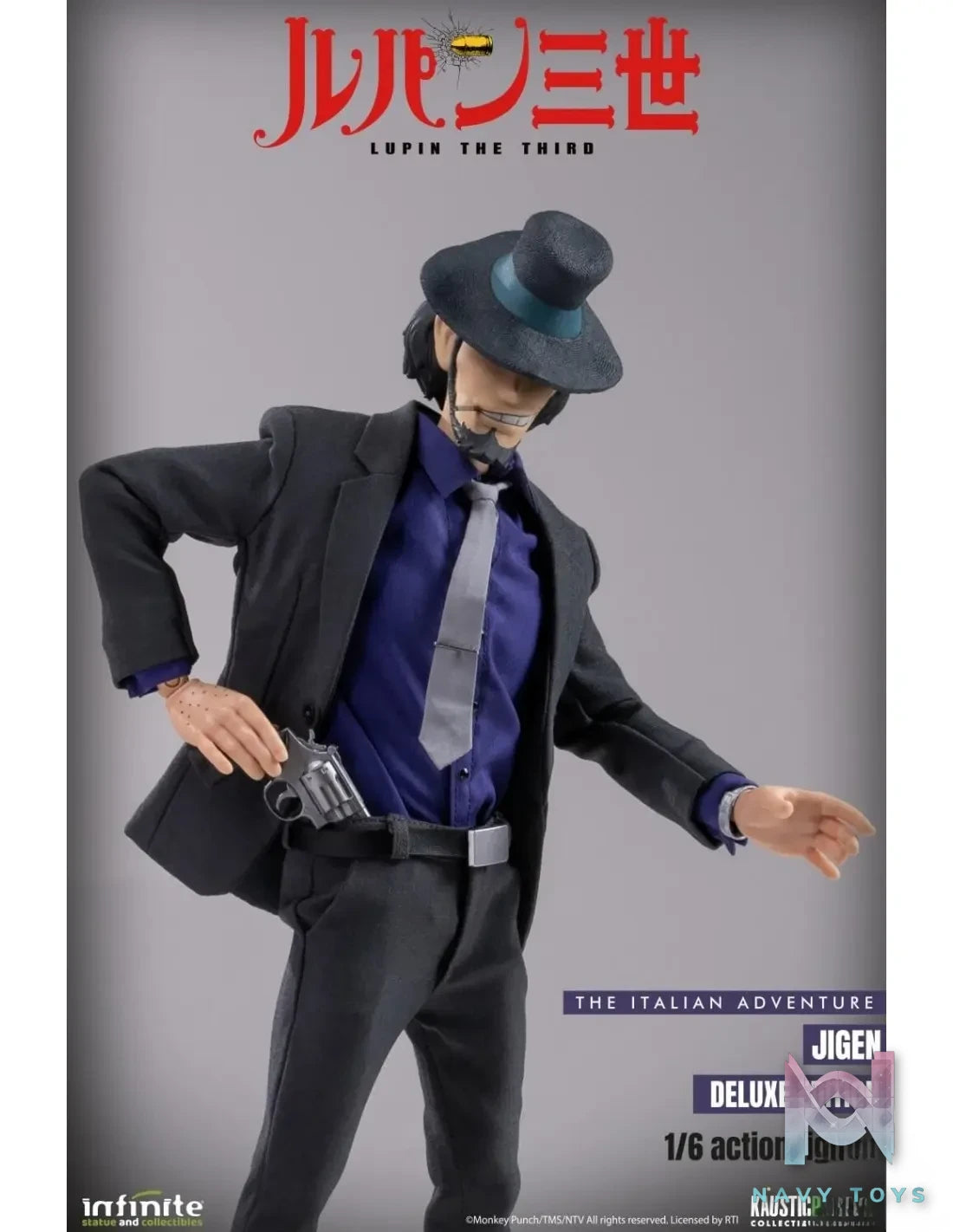 Infinite Statue – Lupin The 3rd The Italian Adventure 1/6 Action Figure Daisuke Jigen (Licensed)