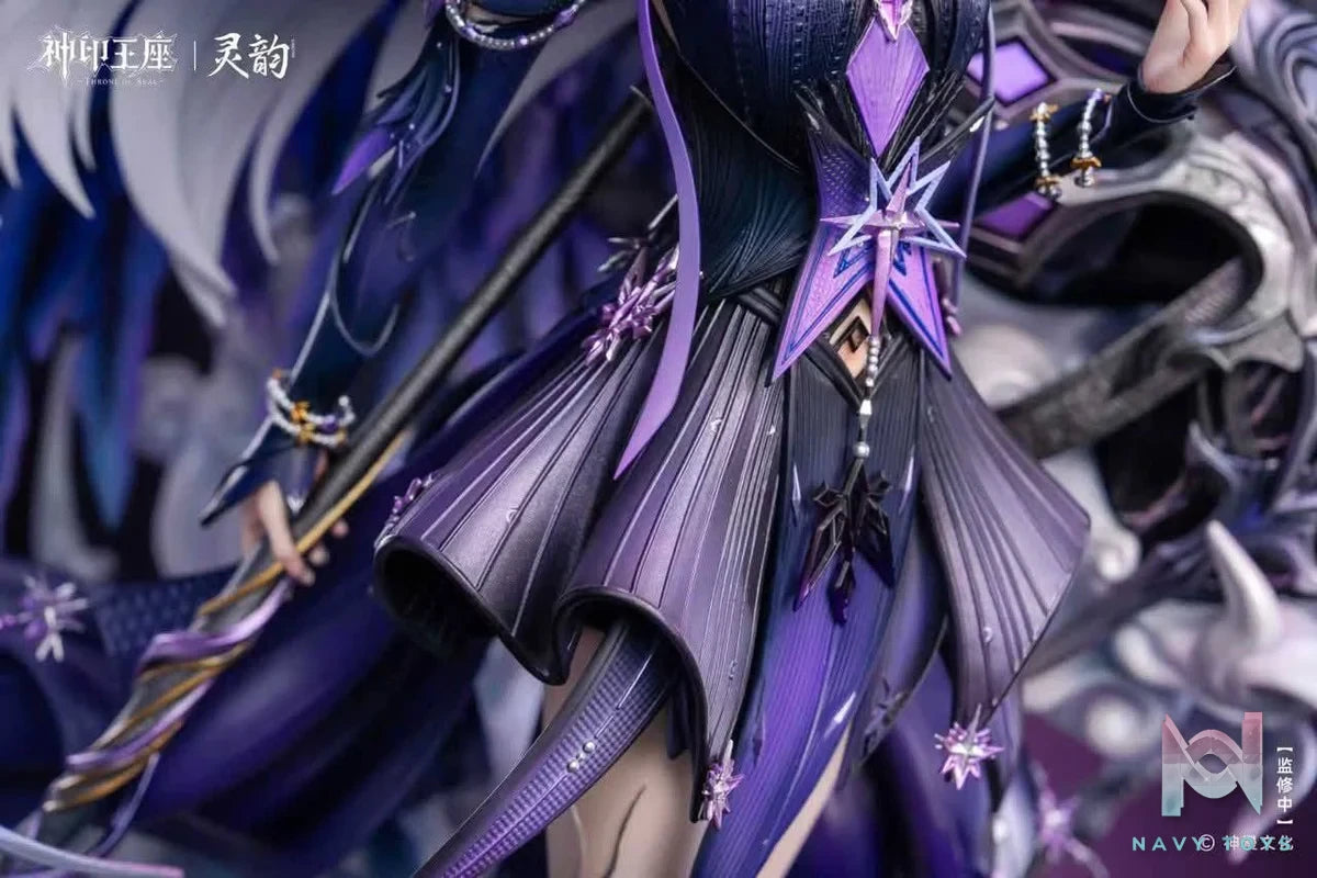 Cai'er resin statue LingYun Studio anime figure