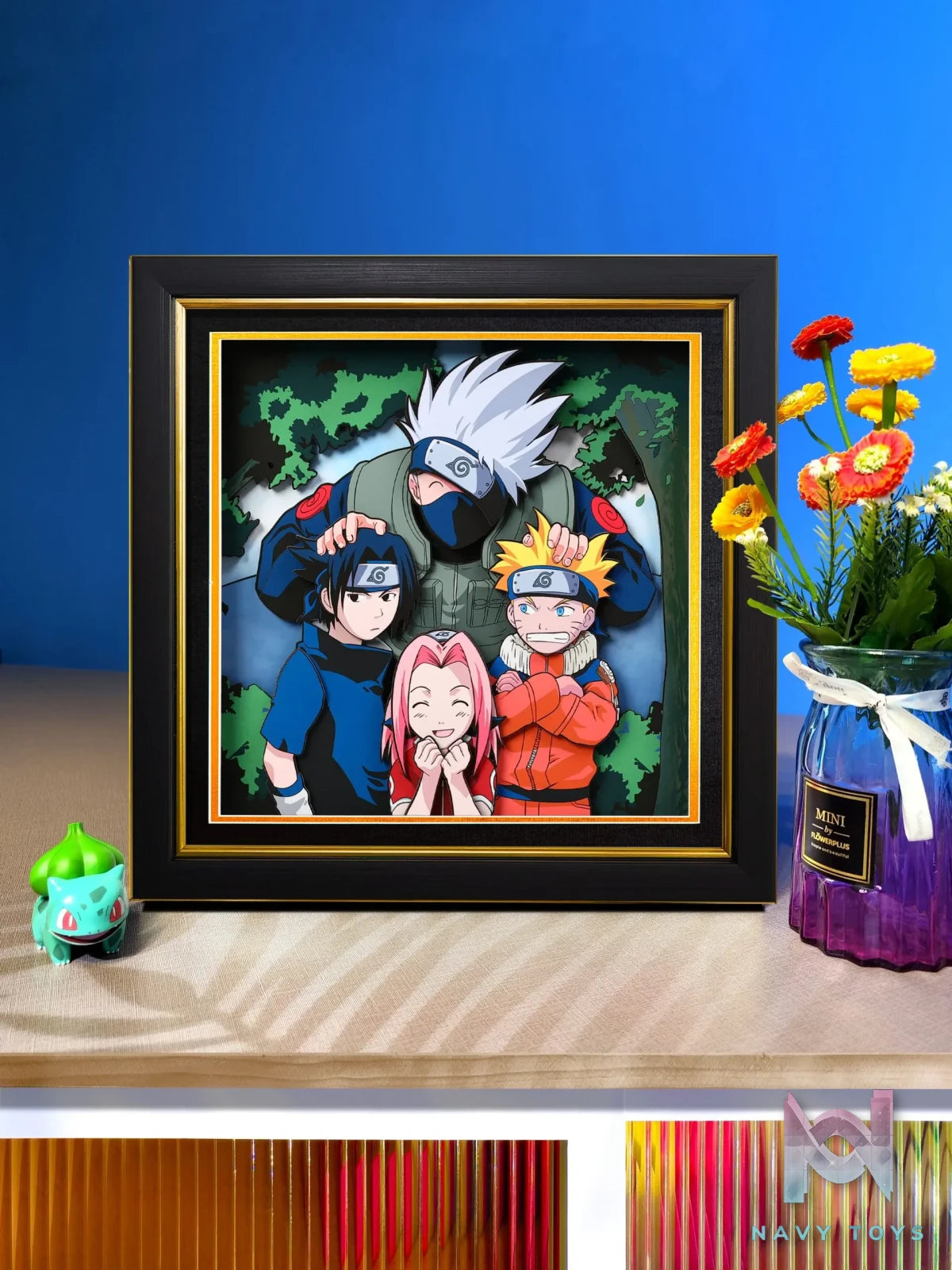 Yu Zhi Jiang Studio – Naruto Multiple Characters Series #7 3D Decorative Painting Naruto