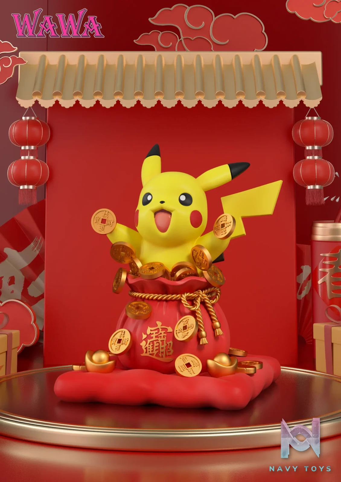 WAWA Studio – Pokémon Lucky Series Lucky Pikachu