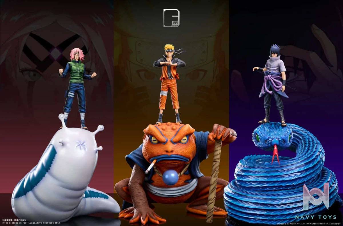 Dream Fly Studio – Team 7 #3 Naruto X #4 Sakura X #5 Sasuke Naruto