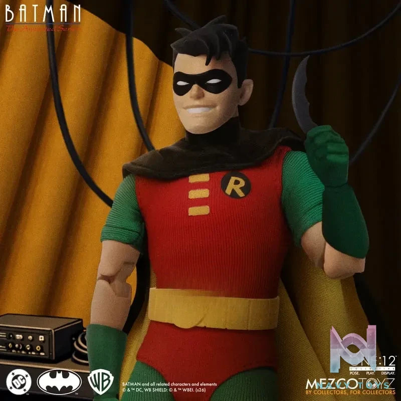Mezco Studio – 1/12 Batman: The Animated Series Robin Action Figure (Licensed)