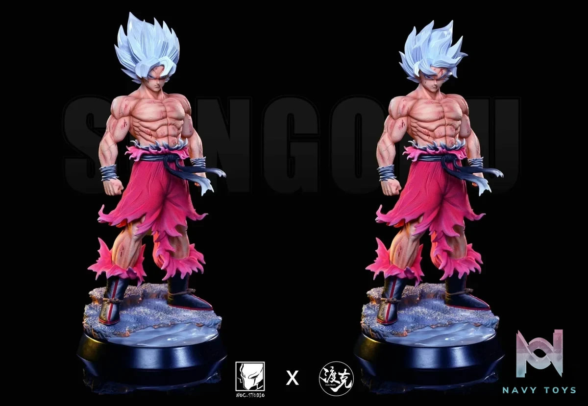 Noc Studio & Du Ke Studio - Dragon Ball Ultra Instinct Goku 2.0 resin statue Navy Toys anime figure