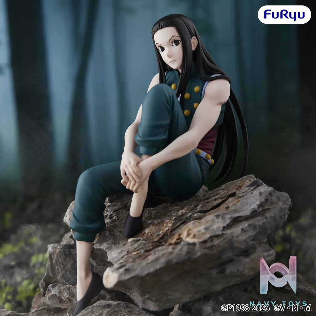 FURYU – HUNTER × HUNTER Noodle Stopper Figure Illumi (Licensed)