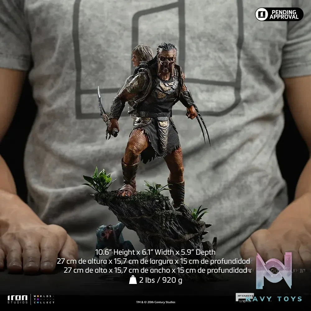 Iron Studio – Dek X Thia – Predator: Badlands – Art Scale 1/10 -Statue FOXPR131525-10 (Licensed)
