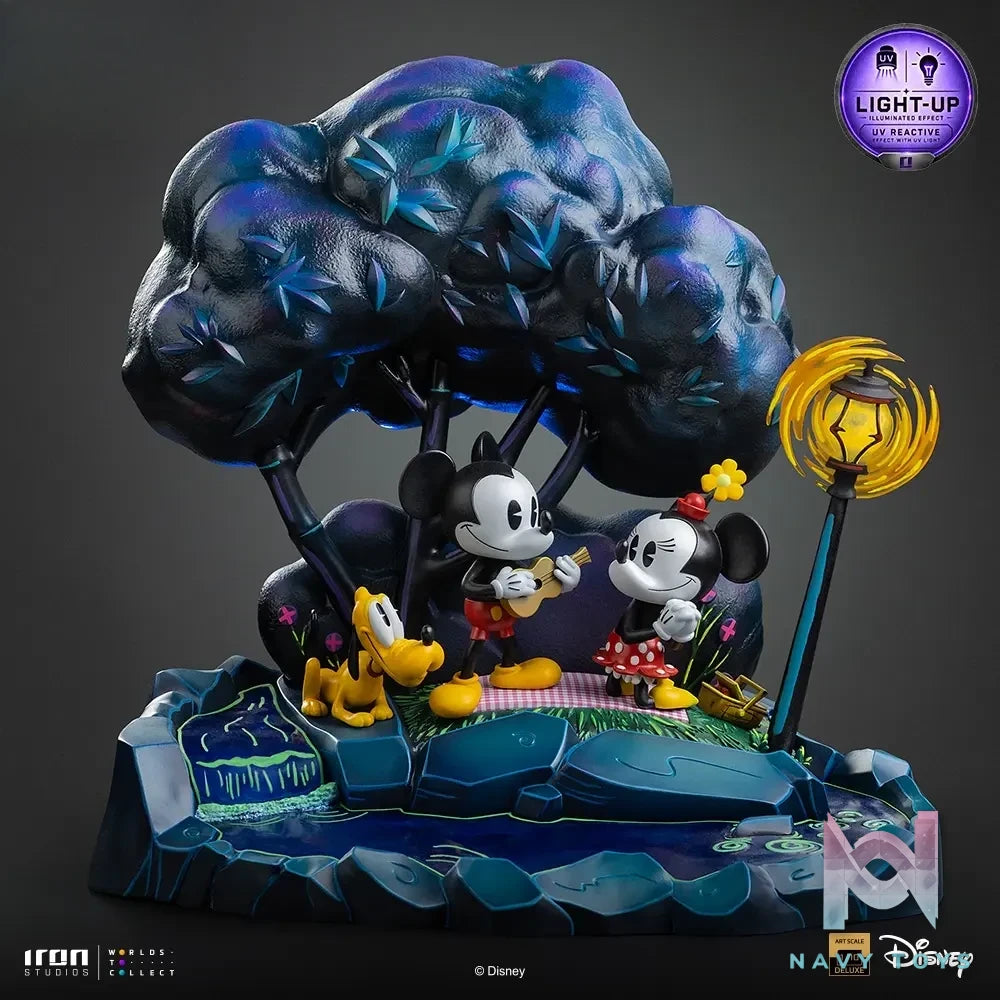 Iron Studio – Mickey, Minnie and Pluto’s Day at the Park – Disney Classics – Deluxe Art Scale 1/10 Statue DSNEY145426-10 (Licensed)