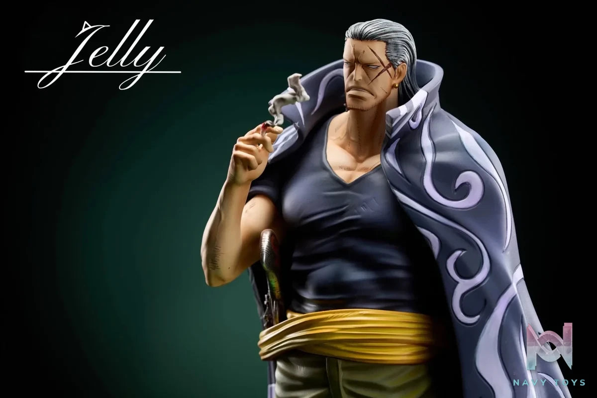 Jelly Studio - One Piece Red Haired Benn Beckman resin statue Navy Toys anime figure
