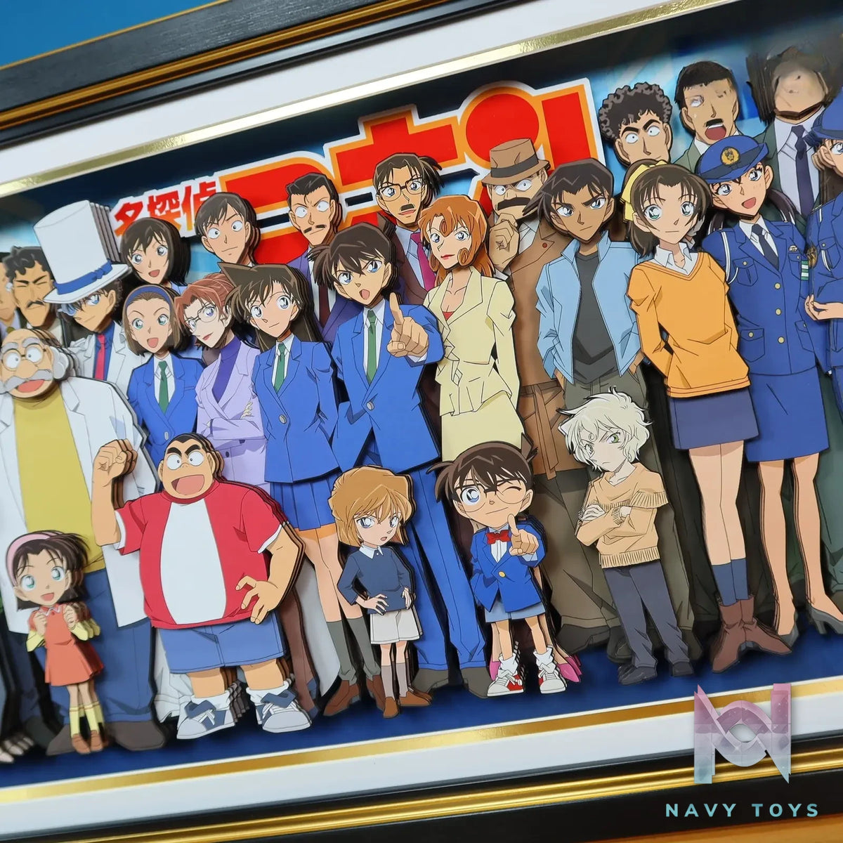 KALA HOME Studio – Detective Conan Multiple Characters #05 3D Decorative Painting Detective Conan