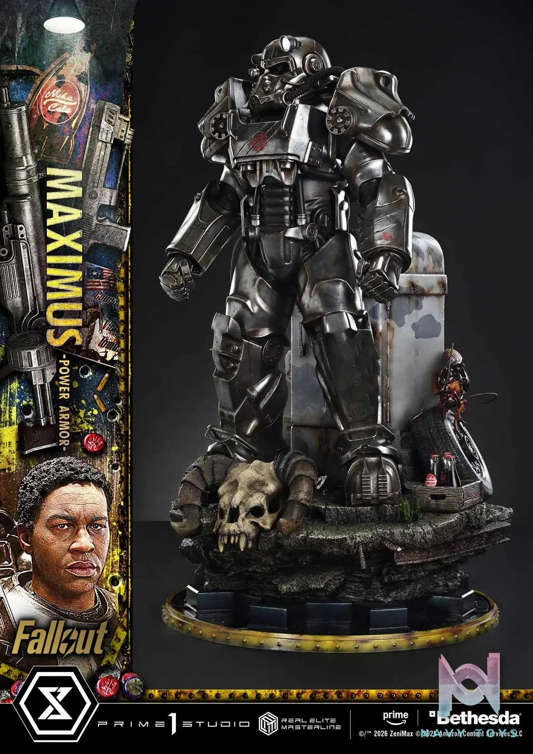 Prime 1 Studio – Real Elite Masterline Fallout Maximus Power Armor REMFO-03 REMFO-03DX REMFO-03DXS (Licensed)