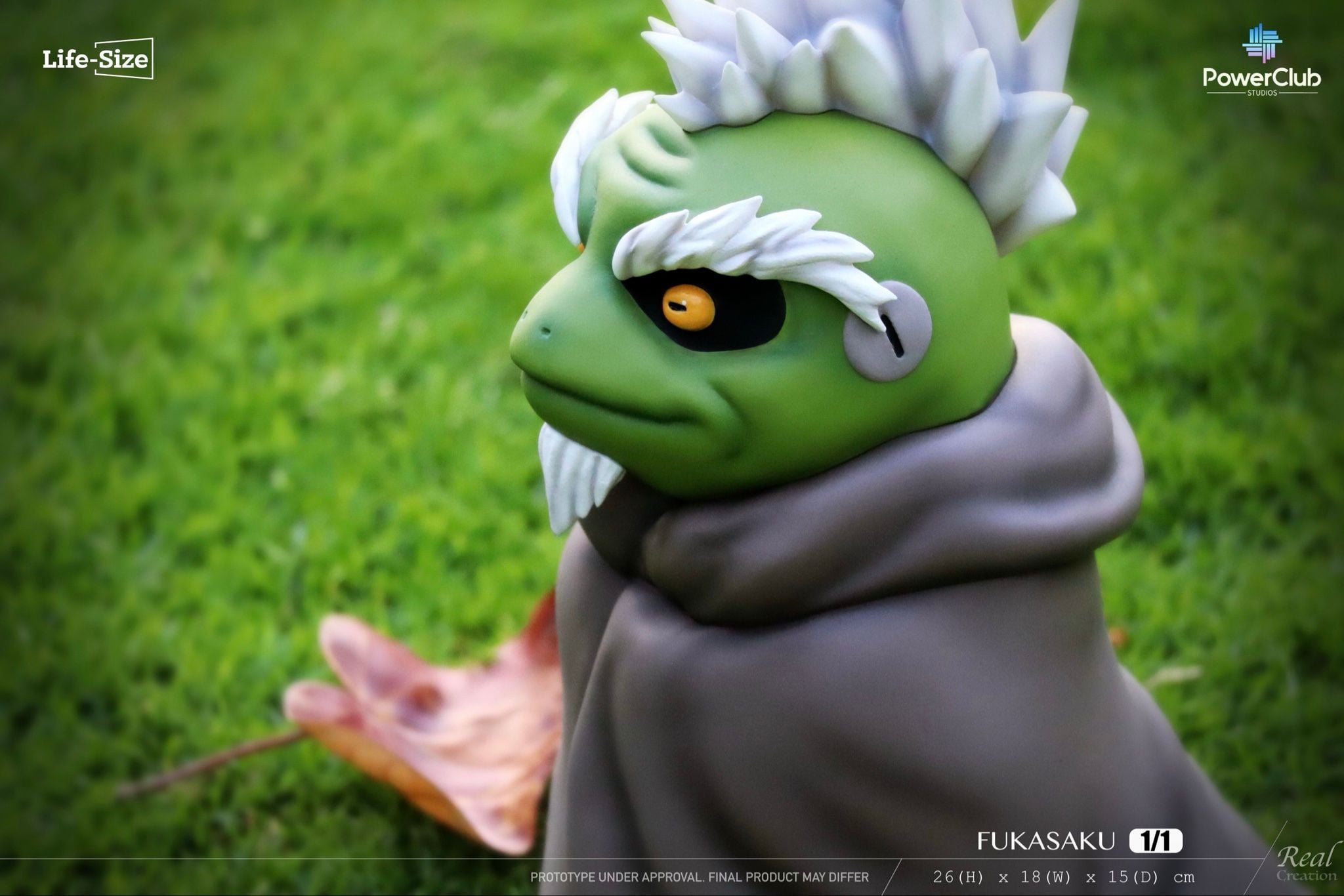 Fukasaku Life Size - Naruto - PowerClub Studio x Real Creation resin statue PowerClub Studio x Real Studio anime figure