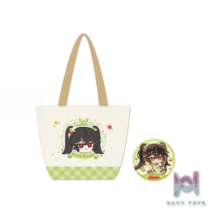KURO GAMES – Punishing: Gray Raven Spring Festival Stroll Series Embroidered Patch Canvas Tote Bag (Licensed)