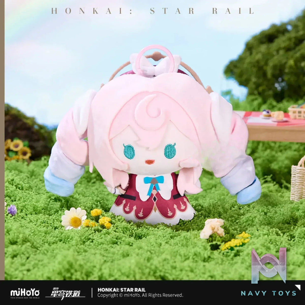 miHoYo – Honkai: Star Rail Cyclone Series Plush Charm Hyacine (Licensed)