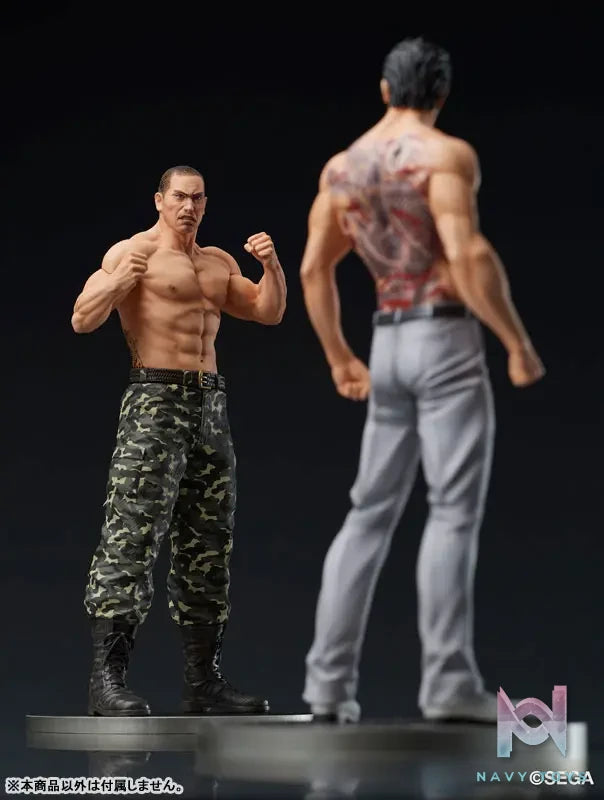 DIGACTION Studio – DIGSTA “Like a Dragon” Taiga Saejima & Goro Majima -BATTLE STYLE- Complete Figure (Licensed)