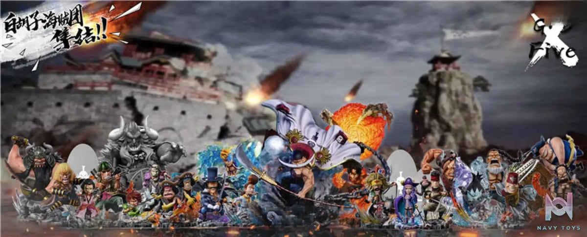 G5 Studio – The Whitebeard Pirates Complete collection 22 crew members One Piece