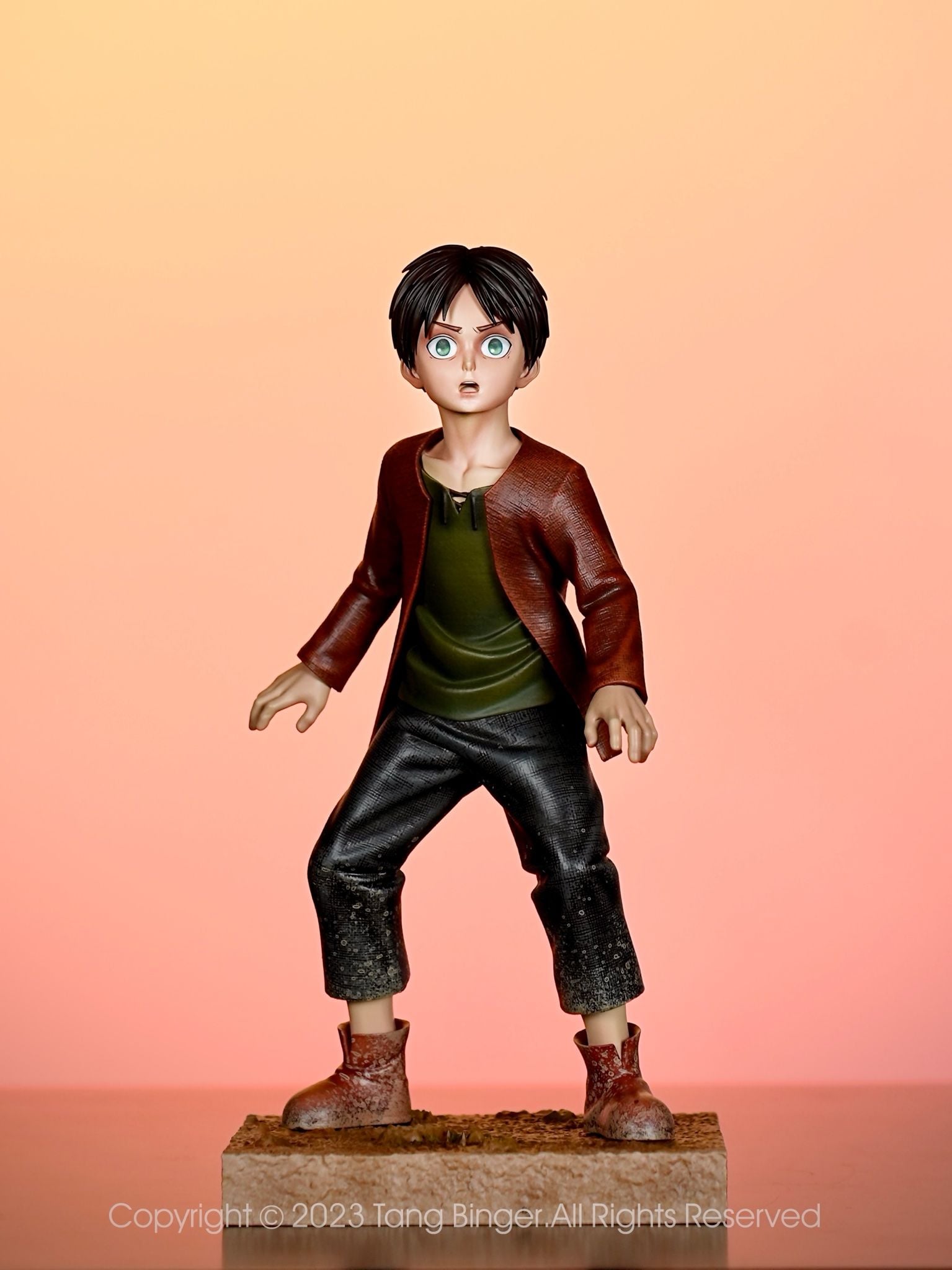 Young Eren Jeager - Attack On Titan - Comic Hero Studio resin statue Comic Hero Studio anime figure