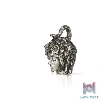 Raven Studio (silver jewelry) – Original Design 3D Medusa Head Pendant Original