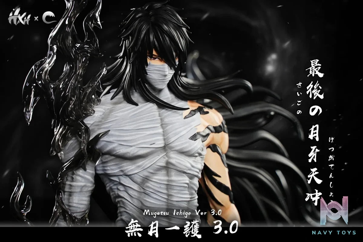 CHENG Studio - BLEACH Zangetsu Ichigo Kurosaki 3.0 resin statue Navy Toys anime figure