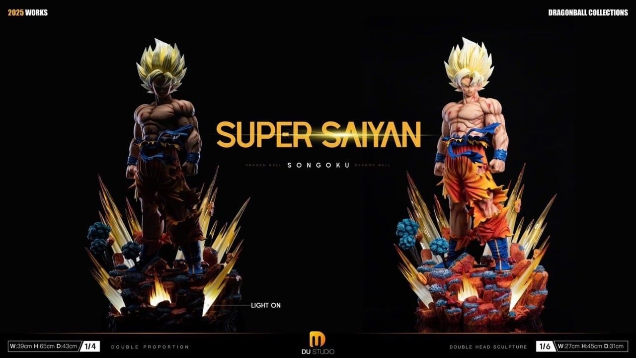 Goku Super Saiyan - Dragon Ball - DU Studio resin statue DU studio anime figure